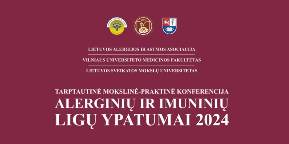 Konferencija – Alerginių ir imuninių ligų ypatumai 2024